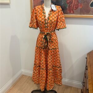 Pink City Prints Marina Dress - Pinapple